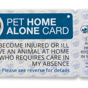 Pet Home Alone Card